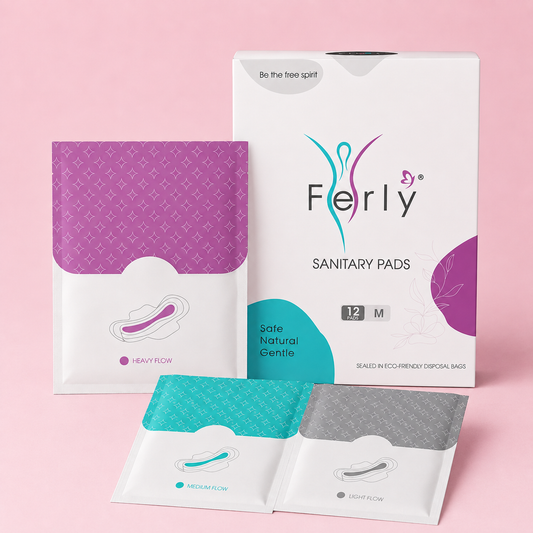 Ultra-Comfort Sanitary Pads – Travel-Friendly Pouch Pack
