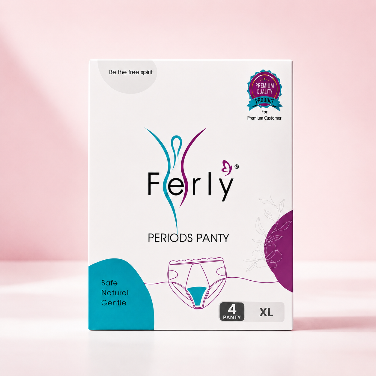 Super Absorbent Disposable Period Panties – Pack of 4