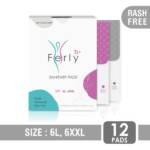 Ultra Hygiene & Comfort Sanitary Pads for Heavy Flow – 6 L & 6 XXL (Pack of 12)