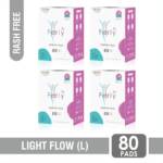 Extra Comfort Sanitary Pads Combo – Pack of 4 (80 Pads Total)