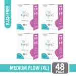 Ultra Hygiene & Comfort XL Sanitary Pads – Heavy Flow (Pack of 48)