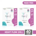 Extra Comfort Sanitary Pads Combo – Pack of 2 (40 Pads Total)