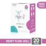 Ultra-comfort XXL+ sanitary pads for heavy flow days