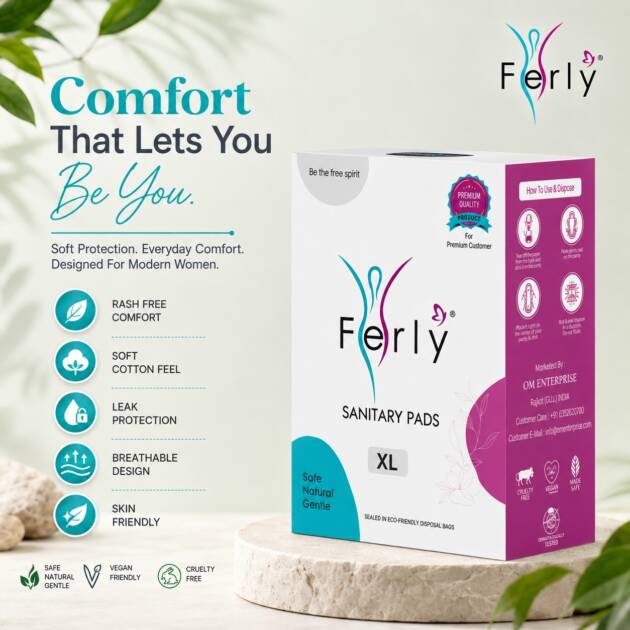 Ultra-comfort sanitary pads for medium flow